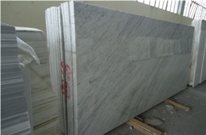 Bianco Carrara Cd Marble Slabs, Italy White Marble