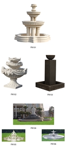 Stone Carved Fountain