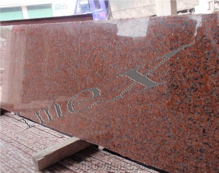 Natural Maple Red Granite Stone Slabs & Tiles, China Red Granite