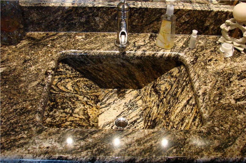 Magma Gold Granite Vanitytop