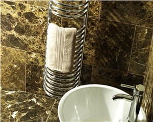Dark Empredor Polished Marble Wall & Floor Tile