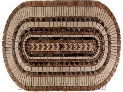 Mosaic Floor Medallions