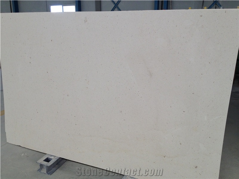 White Capri Limestone Slabs & Tiles, Spain White Limestone