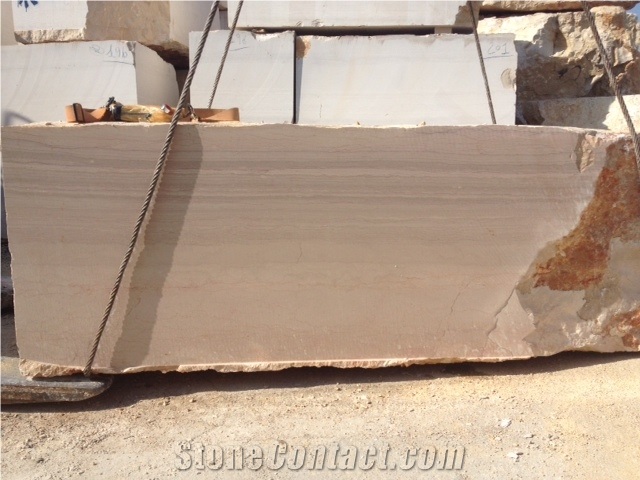 Serpeggiante Marble Block, Italy Beige Marble