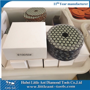 100mm/4" Diamond Dry Polishing Pad for Stones