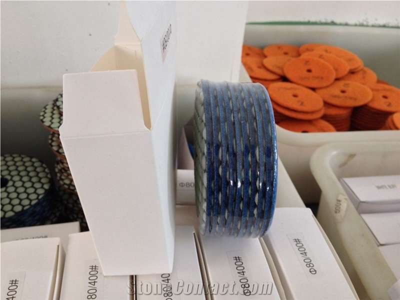 100mm/4" Diamond Polishing Pad for Marble Dry Use