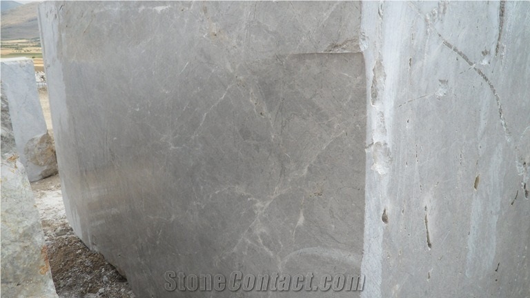 Tundra Grey Marble Block