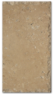 Chiseled Walnut Travertine Pavers / Osm Walnut