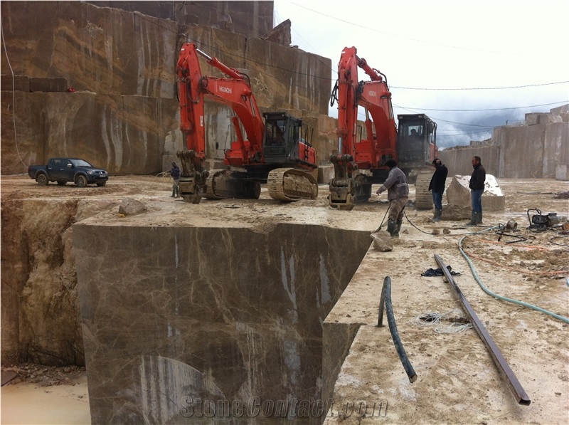 Bartin Emperador Marble Block, Turkey Brown Marble