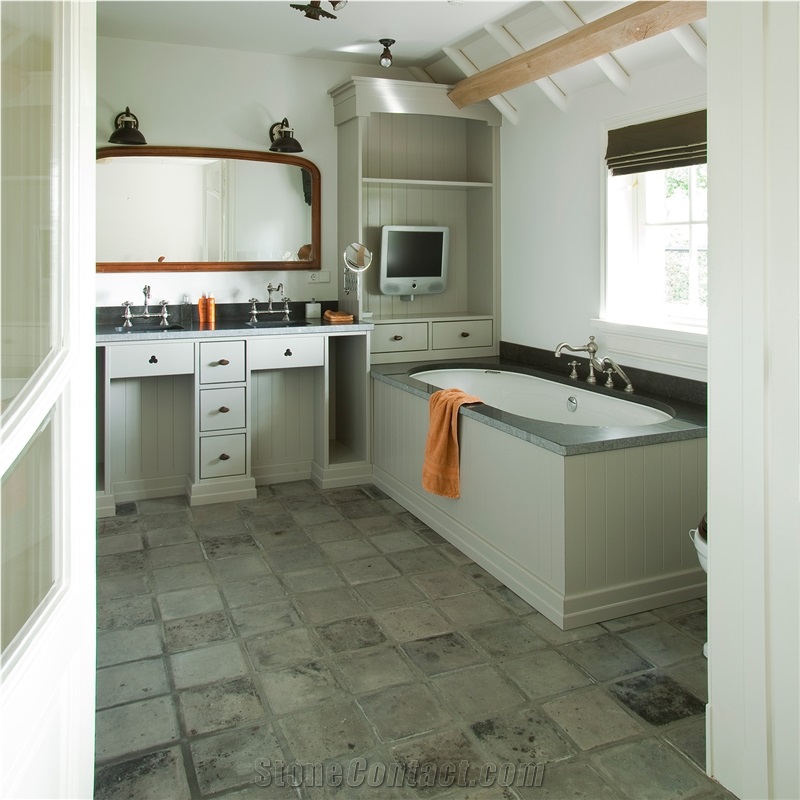 Antique Reclaimed Terracotta Floor Tiles