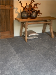 Belgian Bluestone Grand Antique De Bocq Slabs & Tiles, Belgium Grey Blue Stone