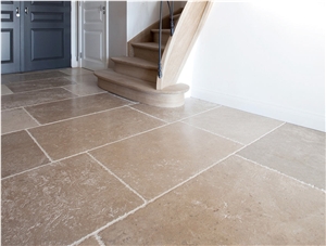 Dalles De Bourgogne Grand Antique De Versailles Pattern Slabs & Tiles, Beauvillon Limestone Slabs & Tiles