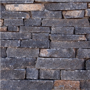 Grey Andesite Stone Cladding, China Grey Andesite Cultured Stone,Ledge
