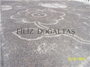 Gray Kayseri Stone Basalt Cobble Stone Gray Kayseri Stone Basalt Cobble Stone