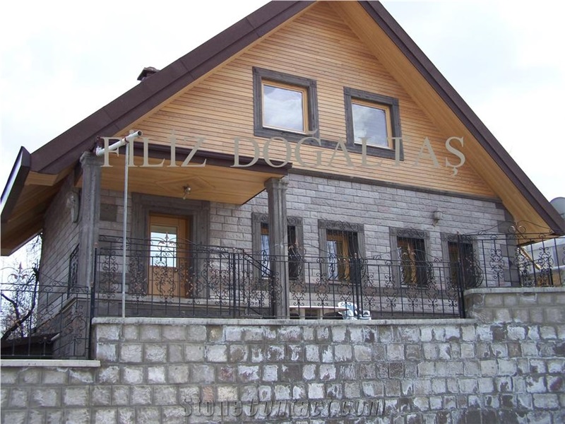 Kayseri Grey Tuff Stone Wall Cladding
