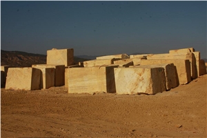 Tuscany Gold , Yellow Travertine, Travertine Block