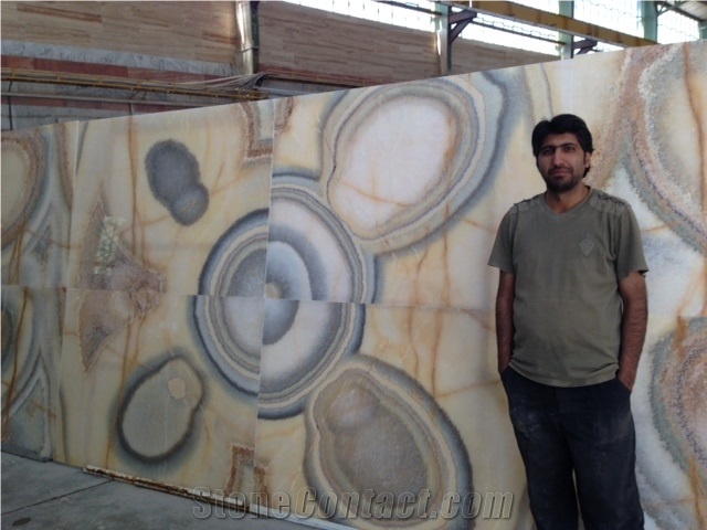 Rainbow Persian Onyx Block