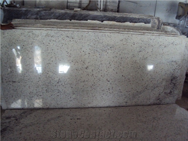 Chiffon White Granite Slabs & Tiles, India White Granite