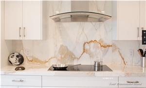 Calacatta Quartzite Kitchen Countertop Calacatta Quartzite Kitchen Countertop