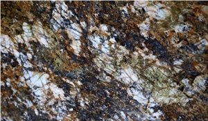 Carnaval Citrus Granite Slab
