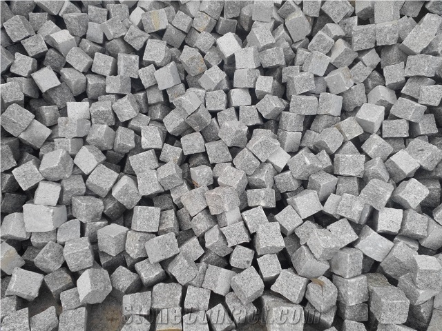 Azul Alpendurada Granite Cube Stone