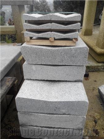 Kerbstone, Cinzala Grey Granite Kerbs