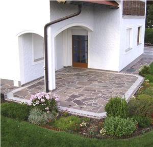 Porfido Rosso Cube Stone, Pavers, Porfido Sarentino Rosso Red Granite Cube Stone