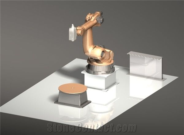 Red Mill K150 Milling Robot, 5-axis CNC marble machining Robot