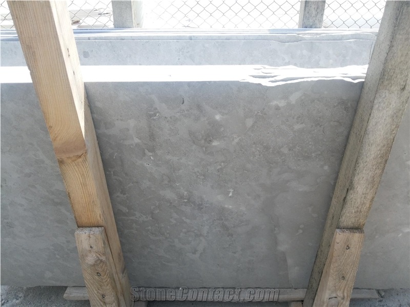 Nanovitsa Grey Bulgaria - Slabs Saple B Limestone Slabs & Tiles, Bulgaria Grey Limestone