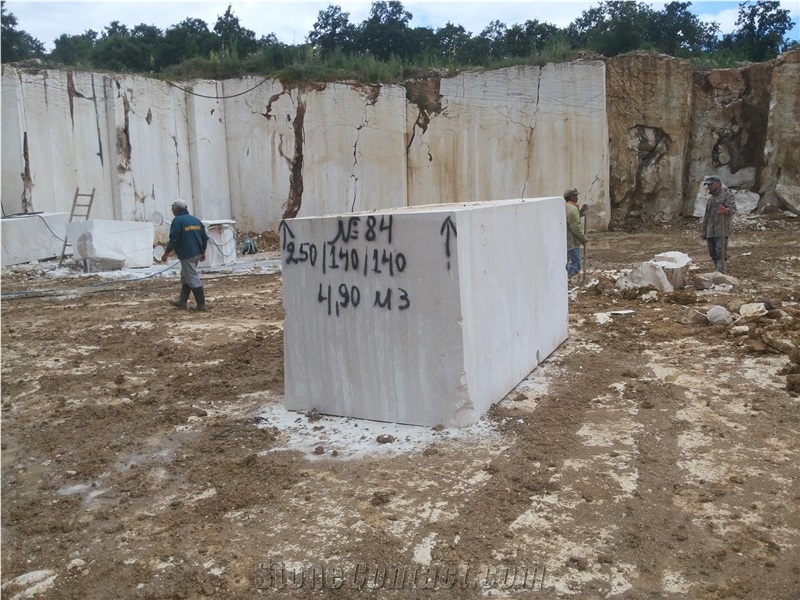 Rumyantsevo Limestone Blocks, Bulgaria White Limestone Blocks