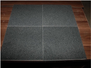 G654 Granite Slabs & Tiles, China Black Granite
