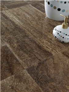 Noce Walnut Travertine Versailles Pattern Set Noce Walnut Travertine Versailles Pattern Set