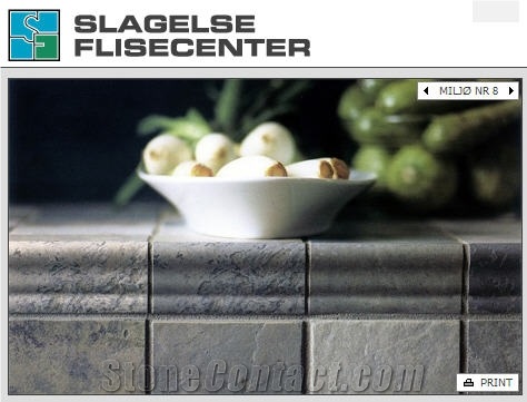 Xisto De Mourao Slate Tile Countertop