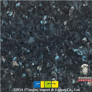 Blue Pearl-Scale Polished Slab Giga
