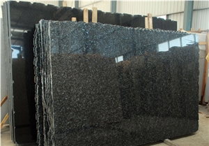 Blue Pearl-Scale Polished Slab Giga