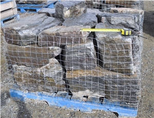Bc Grey Armour Stone Rundle and Natural Lego Blocks