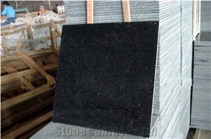 Black Galaxy Granite Tiles