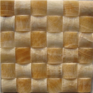 Onyx Masaic-Big Bread 013, Beige Onyx Mosaic