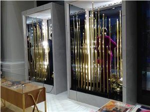 Milas White Marble Wall Installation Project