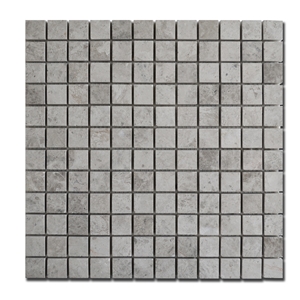 Mosaics Of Silver Shadow Marble