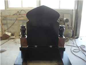 Absolute Black Granite Monument & Tombstone, Australian Style