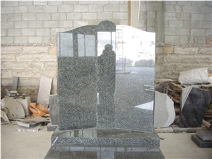 Australian Style Monument & Tombstone, Green Granite Monuments