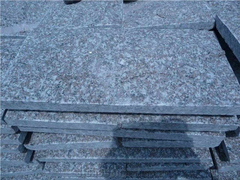 China Red Granite G664 Mushroom Stone