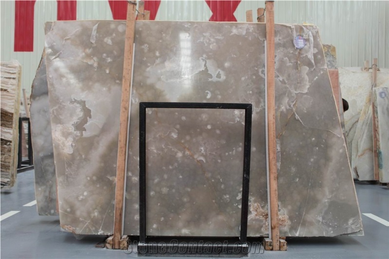 Grey Onyx Slab, Turkey Grey Onyx