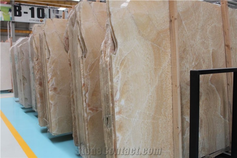 Yellow Onyx Slab