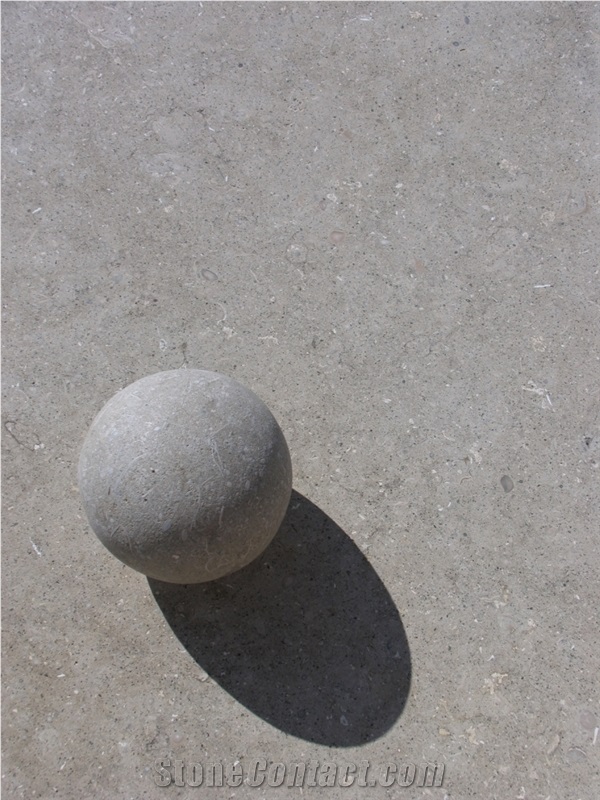 Grigio Argento Limestone Levigato Slabs & Tiles, Italy Grey Limestone