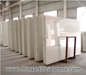 Super White Glass Crystallized Stone