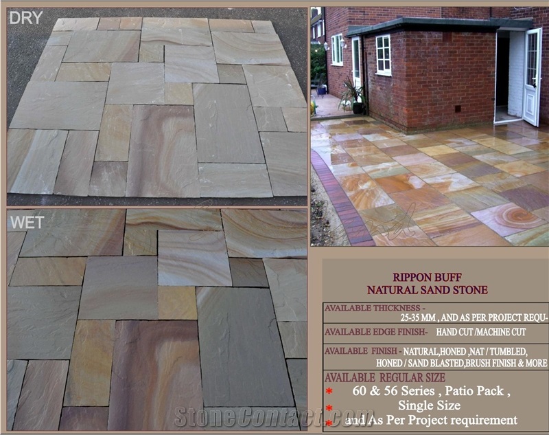 Rippon Buff Natural Sand Stone