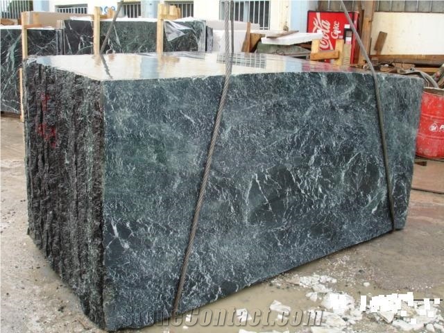 Tinos Green Marble Tiles, Slabs