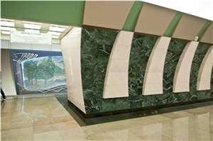 Tinos Green Marble Tiles, Slabs